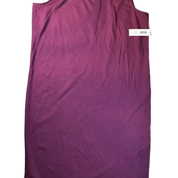 Chico’s Twist Knee Dress Monrovia Wine Size 1 - Picture 9 of 14